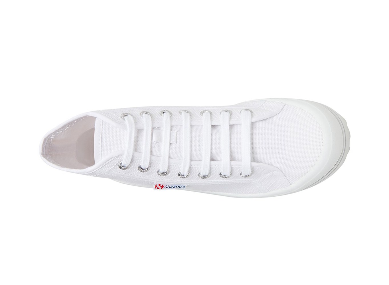 Botas Feminino Branco - Superga 2341 Alpina Cotu - KFTXS-1827